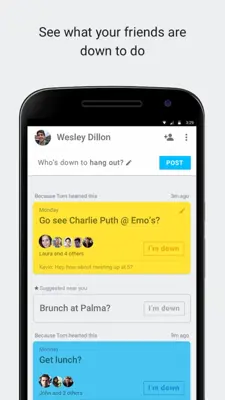 Who’s Down android App screenshot 4
